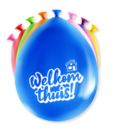 Welkom Thuis Ballonnen Latex 8st